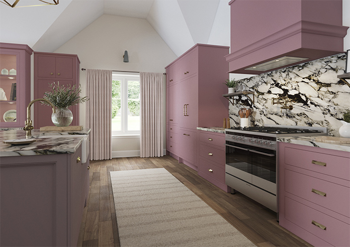 Emily Bond Oscar Stripe, Raspberry - Made to Measure Curtains - Image 7